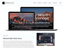 Tablet Screenshot of macsecurity.net